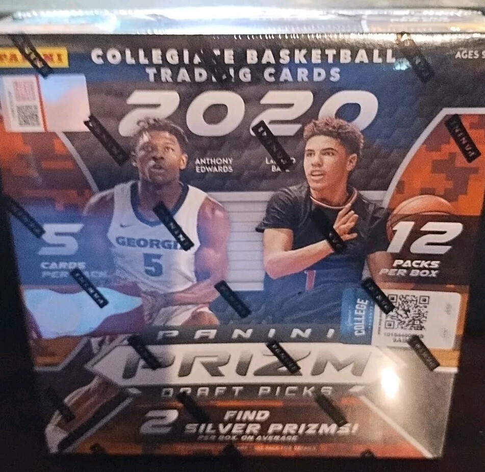 (2) 2020 Panini Prizm Draft Picks Basketball Mega Box Walmart Edwards Ball