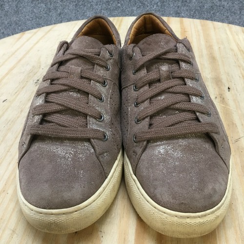 Trask Schuhe Damen 6,5 M Lindsey Freizeit Sneaker braun Wildleder metallic 36-1278 - Bild 4 von 10