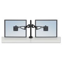 Fellowes Desk-mount Dual Monitor Arm Supports 24 Pounds Black 8041701 on sale Fellowes Desk-mount Dual Monitor Arm Supports 24 Pounds Black 8041701 on sale