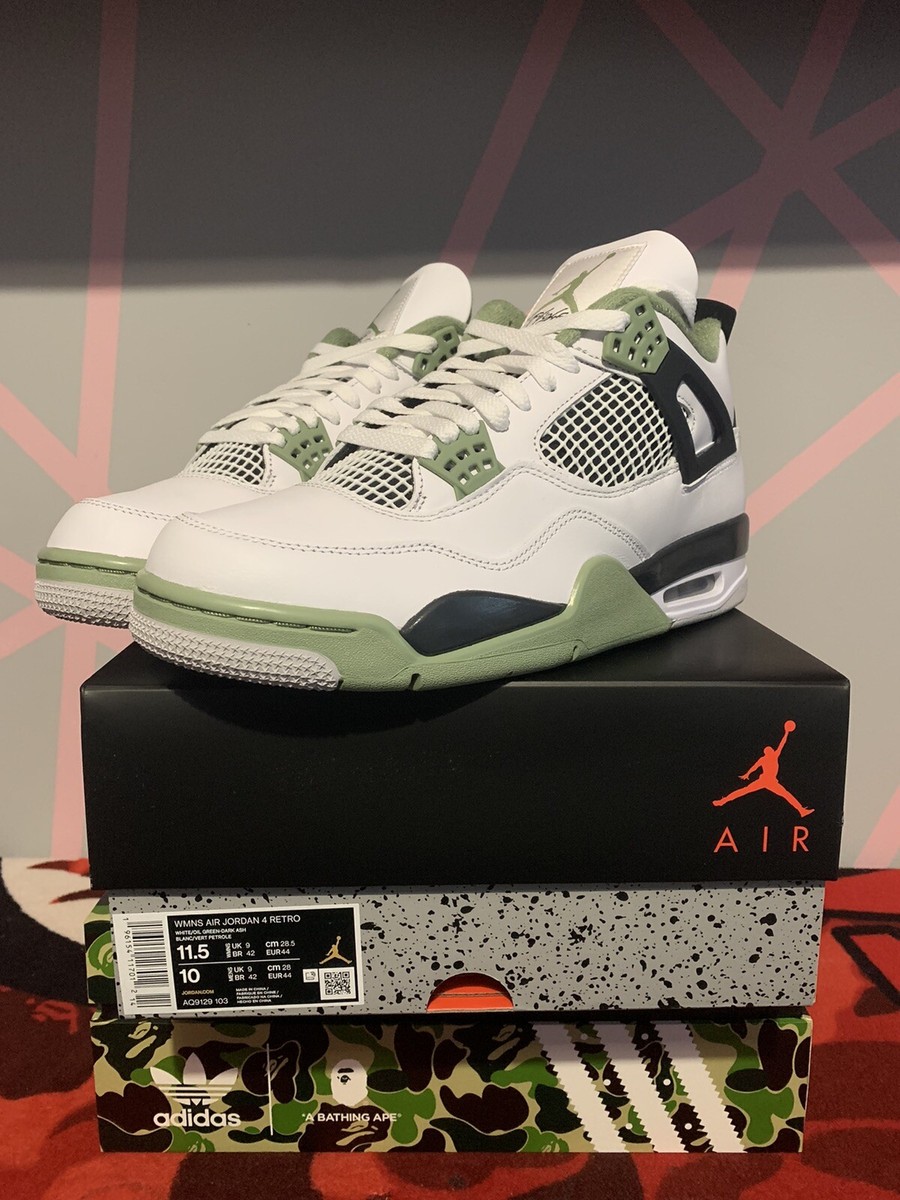 sea foam air jordans