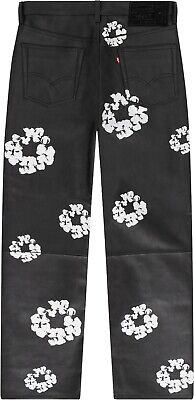 Denim Tears Levis Leather Cotton Wreath Jeans 36 Waist NWT'S Denim Tears Levis Leather Cotton Wreath Jeans 36 Waist NWT'S