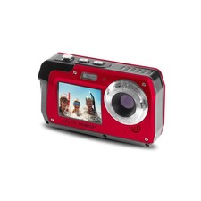 Minolta MN40WP Pink Waterproof Digital Camera 48MP 2.7K Video Dual LCD 16X Zoom
