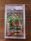 Pokémon TCG Rayquaza EX Full Art Ultra Rare Card Dragons Exalted 123/124 PSA 5