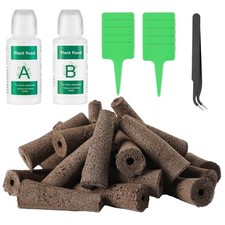 Seed Pods Kit for AeroGarden, 30pcs Grow Sponges with A&B Nutrient, 1 Tweezer... 0.50 per gallon