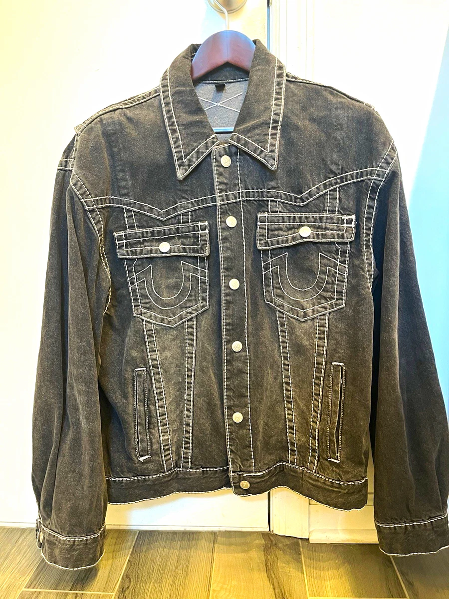 true religion jeans denim jacket products for sale | eBay
