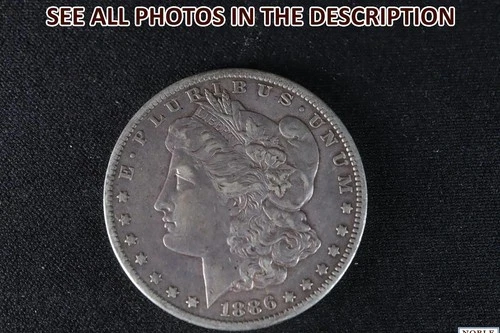 NobleSpirit (JL) Popular 1886 O Morgan Silver Dollar XF Extremely Fine