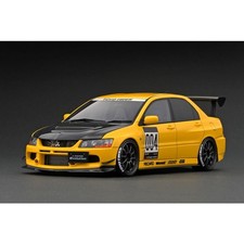 Ig2379 118 Mitsubishi Lancer Evolution Ix Ct9a Yellow Resin Cast Minicar