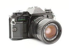 Canon AE-1 Program SLR Film Camera FD 50mm f/3.5 SSC 28-55mm Zoom Lens Exc 4