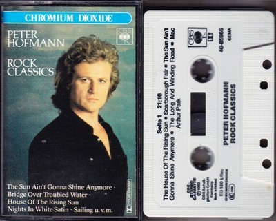 MC Peter Hofmann - Rock Classics - CBS 1982 - Tape - Musikkassette