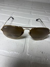 Ray-Ban RB3025 Aviator Large Metal Sunglasses Unisex 58mm Gold Brown 001/51