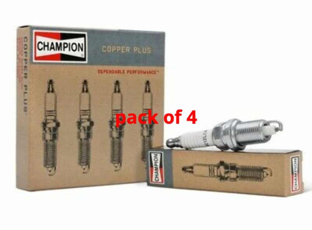 4 Spark Plug 956M Champion QC12PEP Johnson Evinrude 40-60-75-90-200-250-300-225