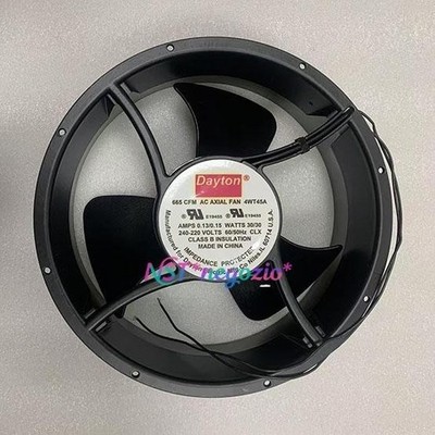 1 Pc. New   665 CFM AC Axial Fan 4WT45A 220-240V 0.13/0.15A 30W 2Pin #mj