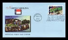 US COVER NORTH CAROLINA GREETINGS FROM AMERICA FIRST DAY ISSUE FLEETWOOD