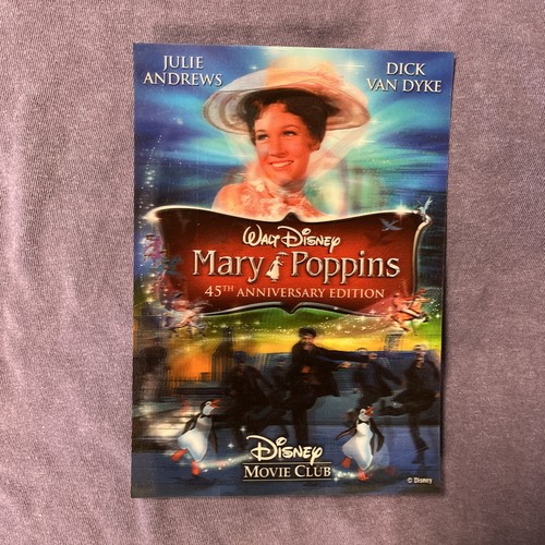 Disney’s 3-D Lenticular Collector’s Card Mary Poppins 45 Th Anniversary Edition 