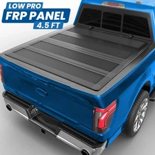 4.5FT 4-Fold Low Profile Truck Bed Tonneau Cover FRP For 2021-2025 Ford Maverick