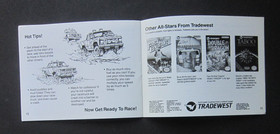 Original 1989 NINTENDO NES SUPER OFF ROAD MANUAL DE INSTRUCCIONES SOLO FOLLETO 