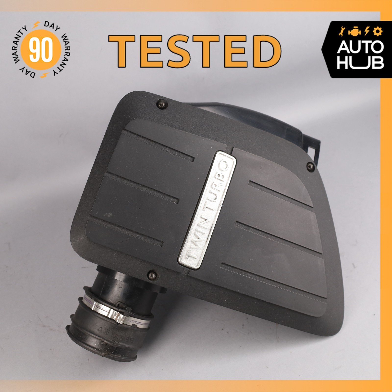 13-18 Bentley Continental GT Flying Spur 4.0L Left Air Intake Cleaner Box OEM