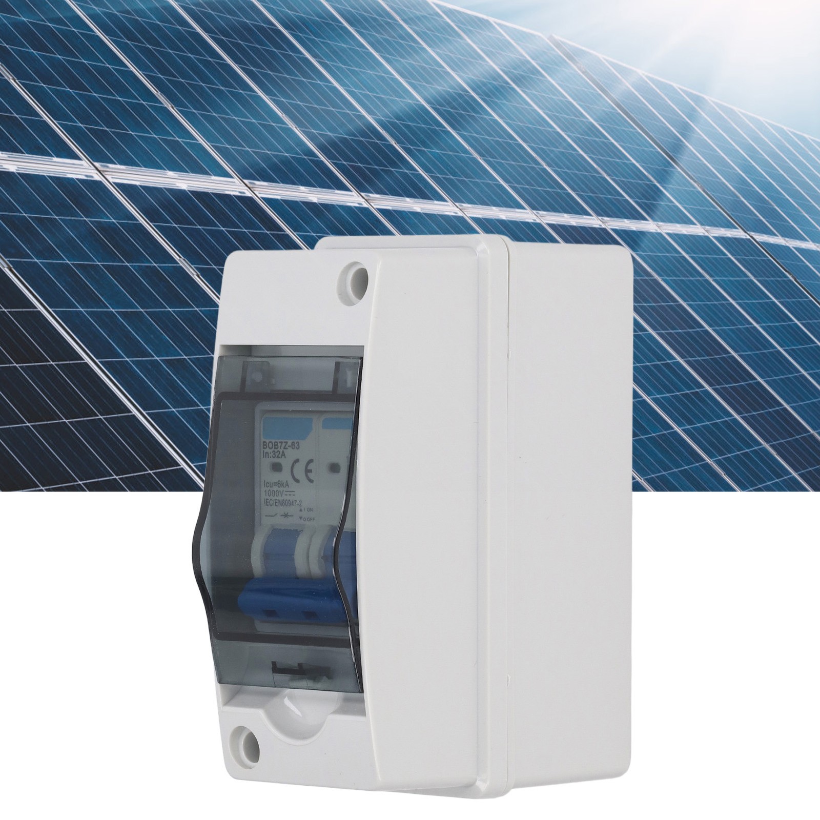 PV DC Circuit Breaker 32A 6KA IP65 DC Isolator Switch Solar Disconnect Switch↑