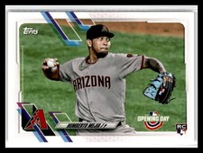Humberto Mejia 2021 Topps Opening Day #214 Rookie Arizona Diamondbacks