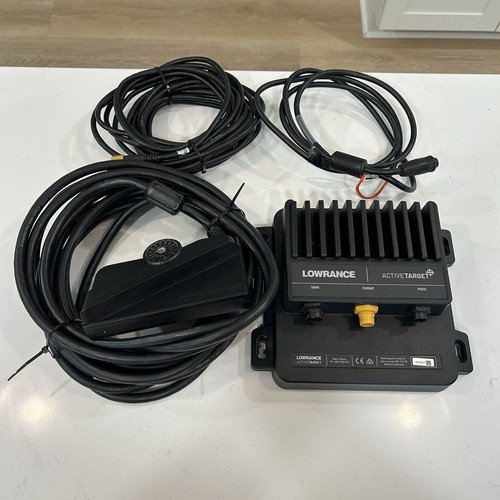 Lowrance Active Target 1 Sonar System with Transducer And Modules And Cables
