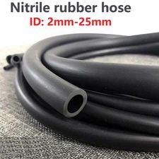 Black Nitrile Rubber Fuel Tubing Petrol Diesel Oil Tube Line Hose Pipe 3mm-25mm