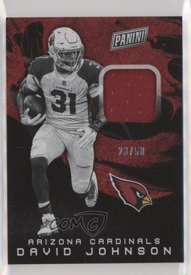 2019 Panini National Convention Materials Rapture 23/50 David Johnson #DJ fm0