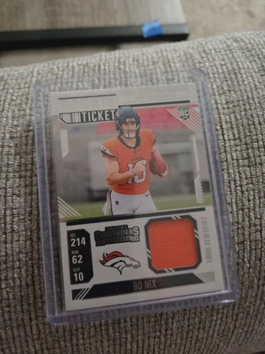 2024 Contenders - Rookie Ticket  Bo Nix #RTS-BNX RC