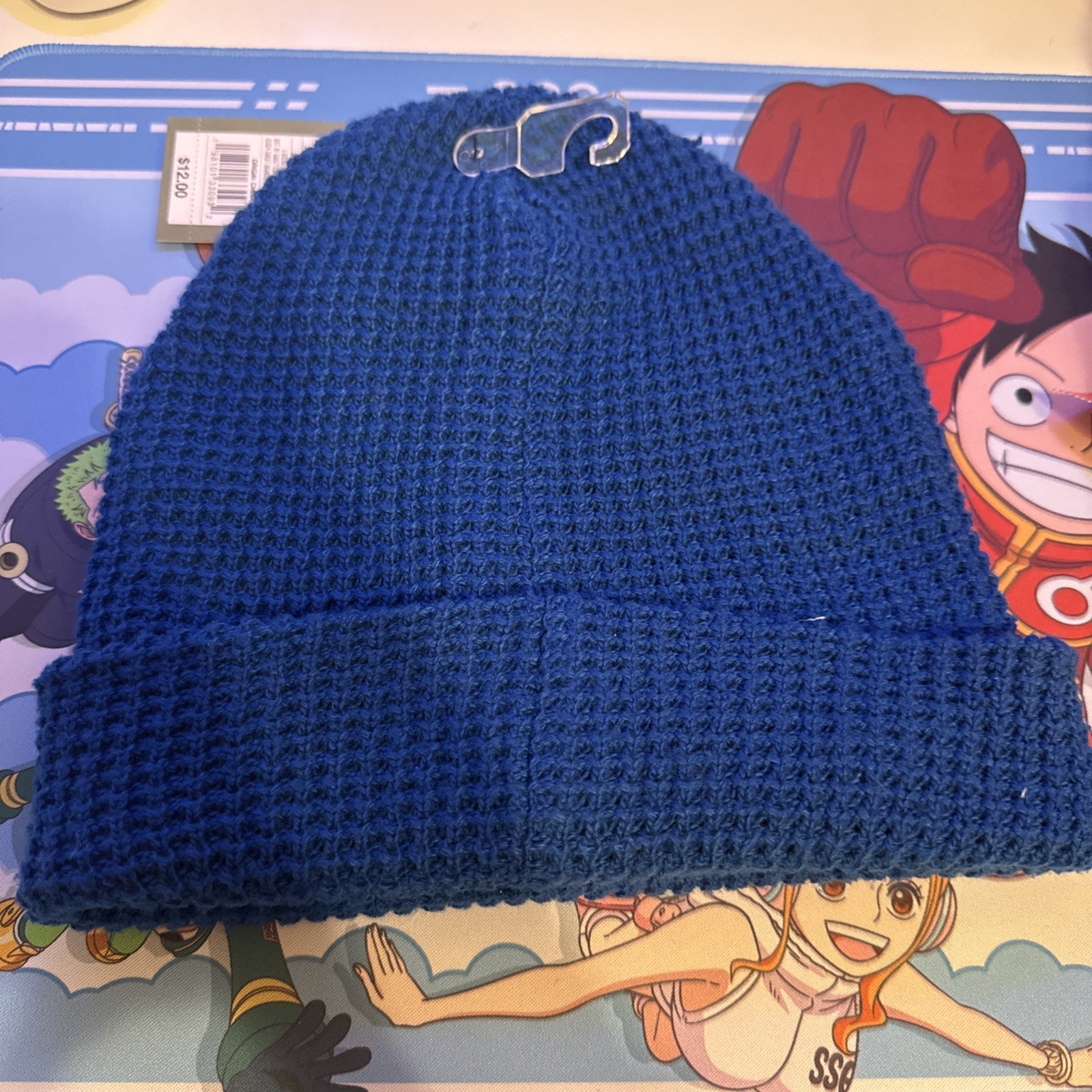 Blue Goodfellow Recycled Polyester Beanie NWT Eco-Friendly-image