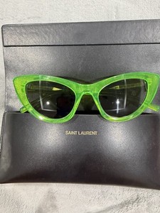 Saint Laurent SL 213 Lily Glasses -  GREEN