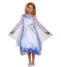 Disney Frozen 2 Elsa Snow Queen Girl Dress Cape Costume Princess Dress HALLOWEEN