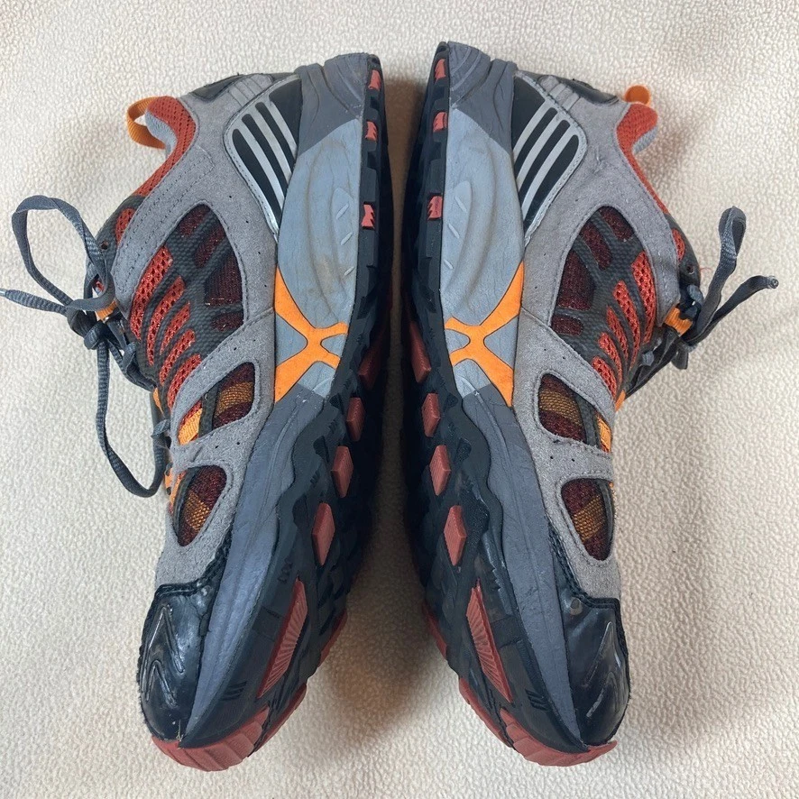 Zapato de Trail Running The North Face Fire Road Para Hombre Talla 10.5 Gris/Naranja Gorpcore Foto 4 de 4