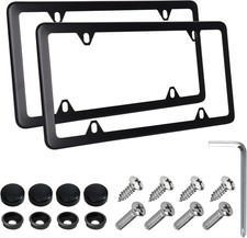 Front License Plate Bracket, No Drill Front License Plate Holder, Fro Style: B