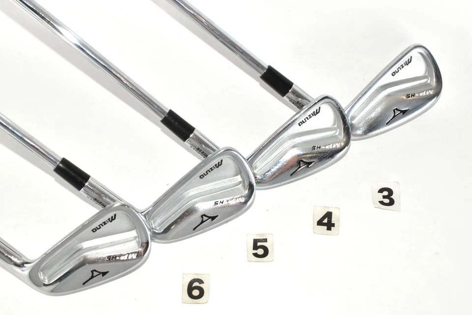 Mizuno MP-H5 Forged 8p 3-4-5-6-7-8-9-Pw RH Golf Iron Set DG R300 Regular Club - Image 4 of 4