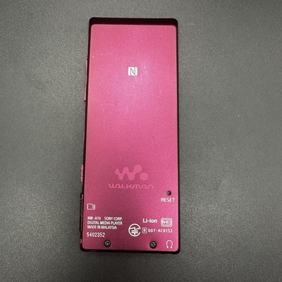 Sony NW-A16 DIGITAL MUSIC PLAYER Rose Pink 32GB Hi-Res Tested