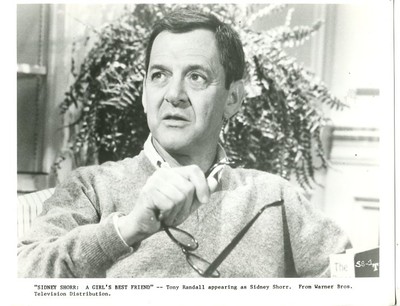 SIDNEY SHORR: A GIRL'S BEST FRIEND-8 X 10 STILL-TV COMEDY-TONY RANDALL-vg