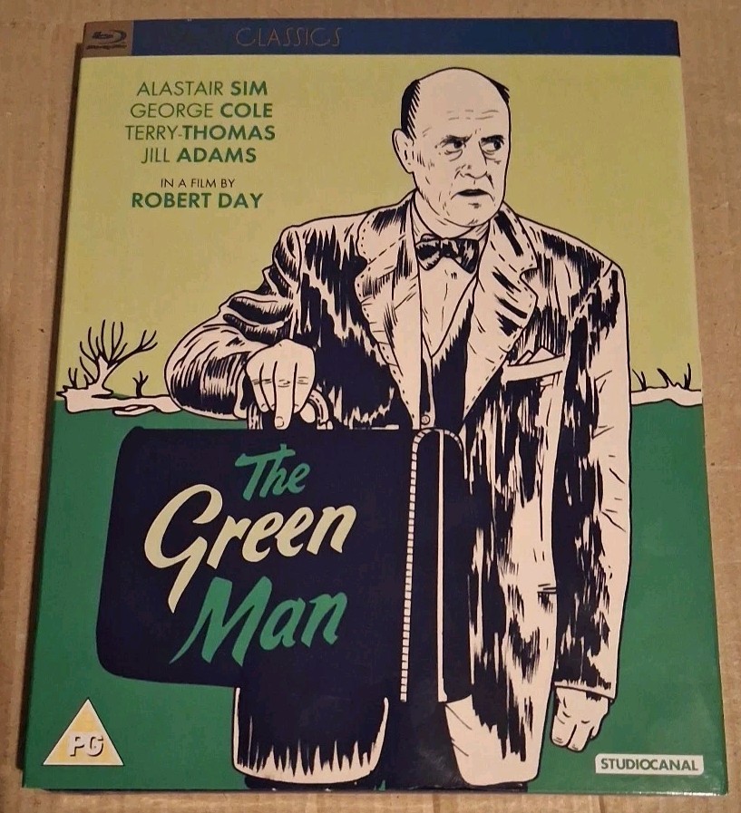 The Green Man - Studio Canal Vintage Classics (Slipcover, Blu-ray, 2020)