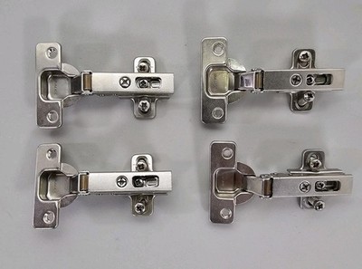Salice Concealed Cabinet Hinge Kitchen Hardware 105 Silver Nickel Set of 4