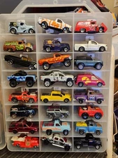 hot wheels & matchbox (case #203) FORD TRUCKS f-150 f-100 bronco ranchero