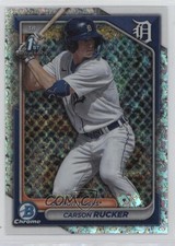 2024 Bowman Chrome Prospects Mini-Diamond Refractor Carson Rucker #BCP-65 15sx