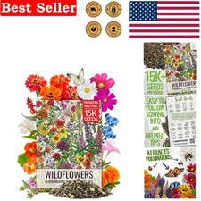 Enchanting Butterfly & Hummingbird Seed Mix - 1oz of 23 Colorful Varieties 230.24 per gallon