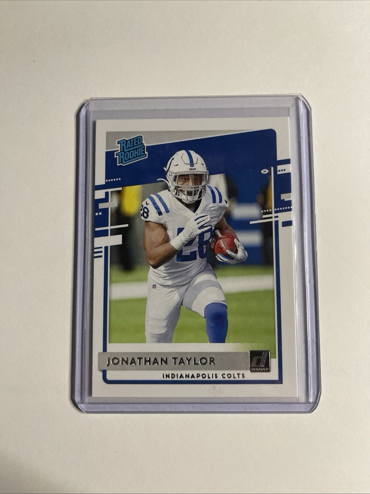 2020 Panini Donruss - Rated Rookie Jonathan Taylor #317 (RC)