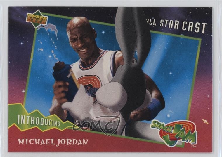 1996 Upper Deck Space Jam All Star Cast Michael Jordan #23 HOF 04dh