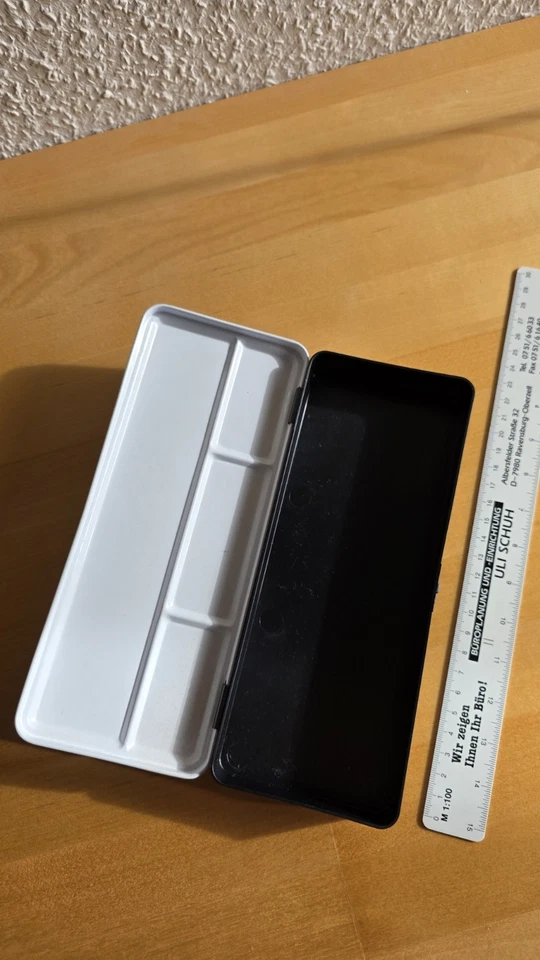 Stiftebox Metall Herlitz Elefanten Design Kinder. Zustand Ungenutzt - Bild 2 von 2