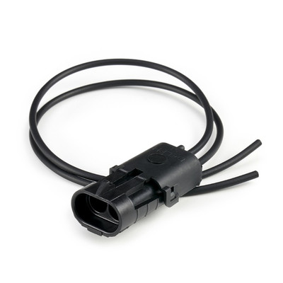 Delphi (Aptiv) Weather-Pack 2 Connector Male With 10 Inch Wire Leads (12010973)