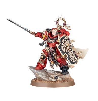 Warhammer 40k Captain with relic shield Space Marines Armageddon Ehrenschild Her