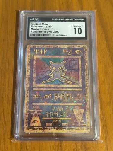 CGC 10 Ancient MEW Movie PROMO HOLO US Seller Pokemon