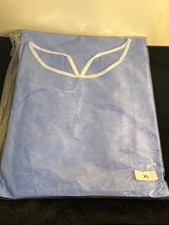 Bata Desechable No Quirúrgica Nivel 2 XL - Azul Bata Protectora Médica Nuevo Sello