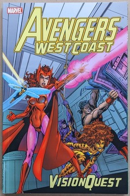 AVENGERS WEST COAST - VISION QUEST US TPb 2005 $24.95 John Byrne TOP Zustand