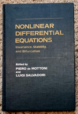 Nonlinear Differential Equations, Invariance, Stability, and Bifurcation