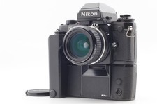 Near MINT Nikon F3 HP 35mm SLR Camera Black Nikkor Ai 28mm f2.8 Lens JAPAN